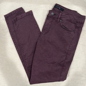 Nearly new and barely worn Joe’s dark burgundy straight leg   Very comfy